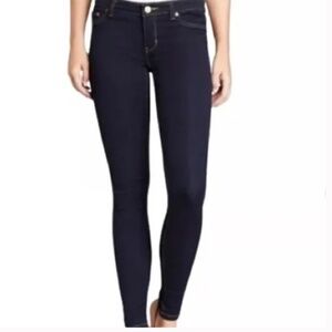 Michael Kors NWT Izzy Skinny Jeans Dark Rinse 5 Pocket Design Size 14